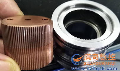 4Cr13用鏡面火花機加工光潔度達鏡面效果